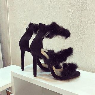 SANDAL PHỐI LÔNG YY D0030E