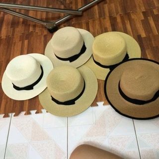 mũ cói tiểu thư