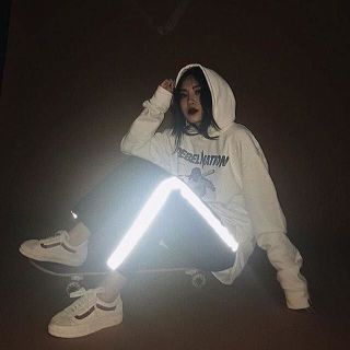 Quần phát sáng line pants