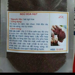 mặt nạ ngũ hoa hạt