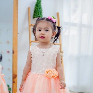 Đầm xòe công chúa cho bé