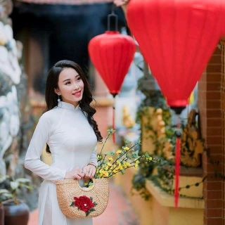 túi bán nguyệt trơn không hoa