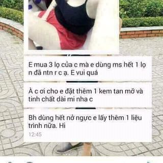 Tinh Dầu Nở Ngực giá lẻ 180k lọ