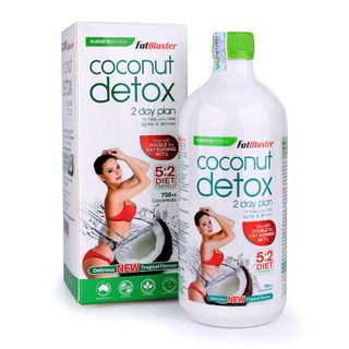 Thức uống hỗ trợ giảm cân thanh lọc cơ thể vị dừa Naturopathica Fatblaster Coconut Detox 750ml