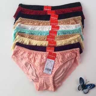quần cotton ren đắp