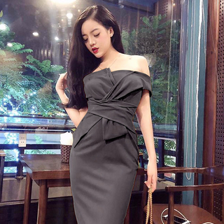 Đầm body nơ sang chảnh
