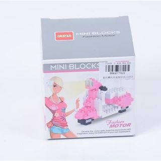 Hộp lấp ráp Mini Blocks Xe máy 115 mảnh ghép mã 584