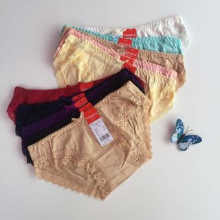 quần cotton ren vòng đùi