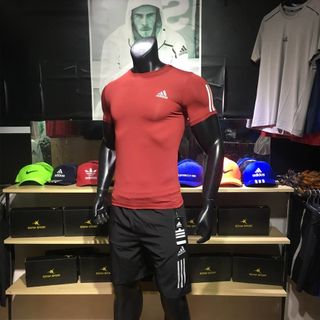 Áo thể thao nam co giãn lỗ kim