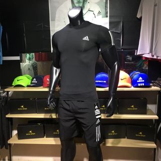 Áo thể thao nam co giãn lỗ kim