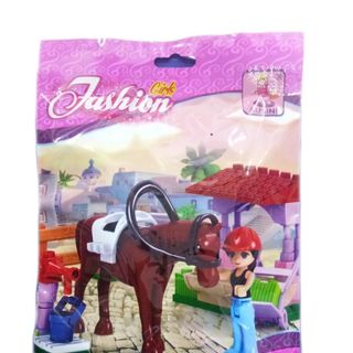 Lắp ráp Fashion 45 mảnh ghép Trại nuôi ngựa Mã sản phẩm 24208