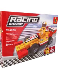 Lắp ráp Racing 64 mảnh ghép Xe đua Mã sản phẩm