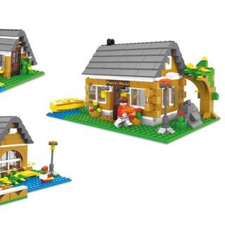 Lắp ráp Assembling 392 mảnh ghép Nhà 3 TRONG 1 Mã sản phẩm