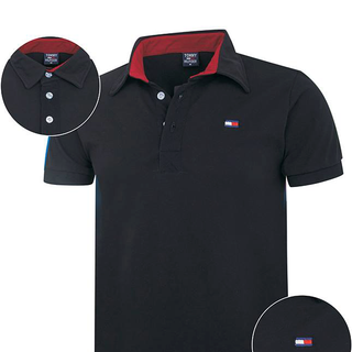 Áo thun cá sấu cổ sơ mi logo thêu