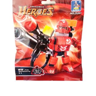 Túi Lắp ráp Heroes 65 mảnh ghép Robo Mã sản phẩm 25267