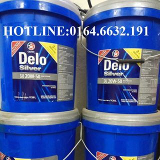 Nhớt Caltex Delo Silver Multigrade API CF-4 xô 18L