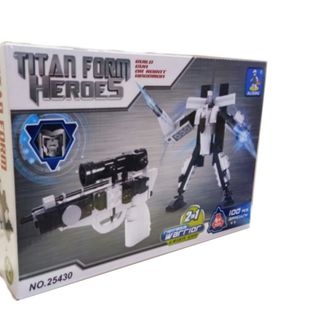 Lắp ráp Titan Form Heroes 100 mảnh ghép Robo Mã sản phẩm