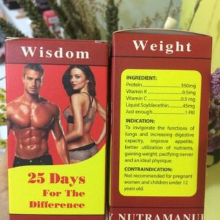 Tăng cân wisdom weight indonesia