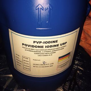 PVP Iodine 12 nguyên liệu Ấn Độ dạng bột giá cạnh tranh