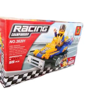 Hộp Lắp ráp Racing 55 mảnh ghép Xe đua Mã sản phẩm 26201