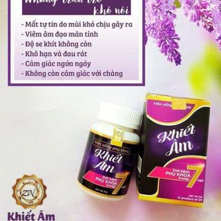 Khiết âm trị máu trắng ngã vàng kinh không đềuâm đạo có mùi