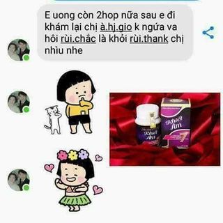Khiết âm trị máu trắng ngã vàng kinh không đềuâm đạo có mùi