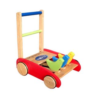 Xe tập đi 3 con chim