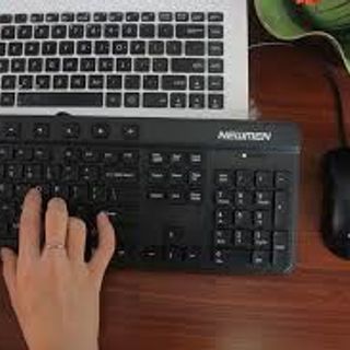 Newmen - Bộ bàn phím chuột có dây dùng cho văn phòng và gia đình T190 giá sỉ