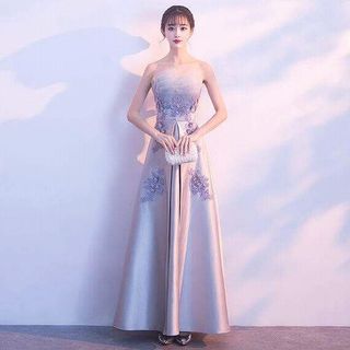 ĐẦM XÒE CÚP MAXI LƯỚI XẾP