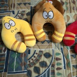 Gối kê cổ ruột bông nhiều hình thù