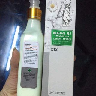 kem ủ trắng da toàn thân 212 sắc hương
