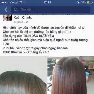 Tinh dầu bưởi trị rụng tóc