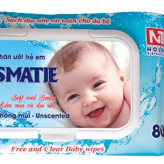 KHĂN ƯỚT SMATIE KHÔNG MÙI