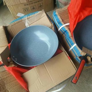 Chảo xào chống dính vân đá phi 32cm