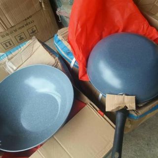 Chảo xào chống dính vân đá phi 32cm