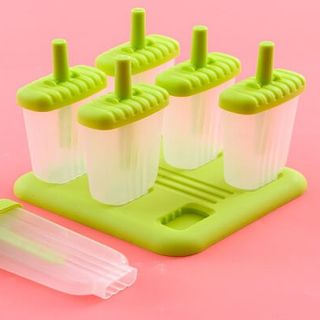 Bộ 6 khuôn làm kem loại cây dài