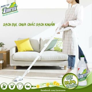 NƯỚC TẨY TRẮNG/ TẨY TOILET ZONROX HƯƠNG CHANH - can 5L
