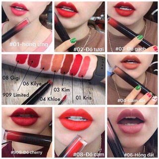 SON KEM LÌ CHU Lipstick Son Dưỡng Túi Xách
