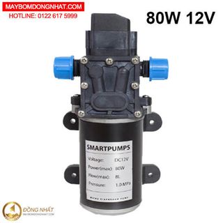 Máy bơm áp lực 12V 80W 8L