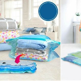 Túi hút chân không có bơm tay bộ 8 cái