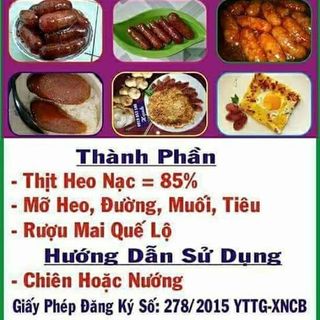 Lạp xưởng tươi cai lậy