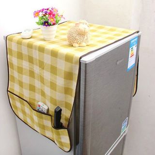Khăn phủ tủ lạnh chống bụi bẩn có nhiều ngăn nhỏ tiện lợi