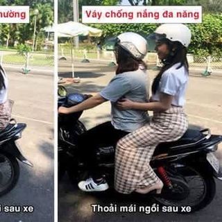 Váy quần chống nắng có chức năng 2 trong 1