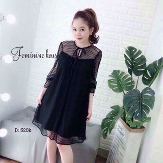 đầm voan bi