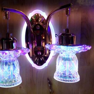 Đèn Vách si mạ 6598/2