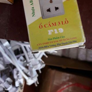 phích cắm điện 3 ổ Faco