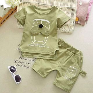 Bộ thun cotton 4c mềm mịn mát cho bé 8-20 kí