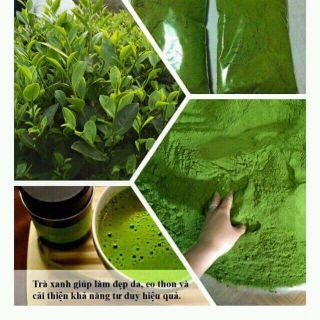 bột trà xanh nguyên chất