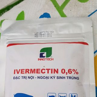 Thuốc trộn thức ăn trị ve chó ve bò