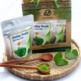 bột rau má - chùm ngây - trà xanh -rau diếp cá
